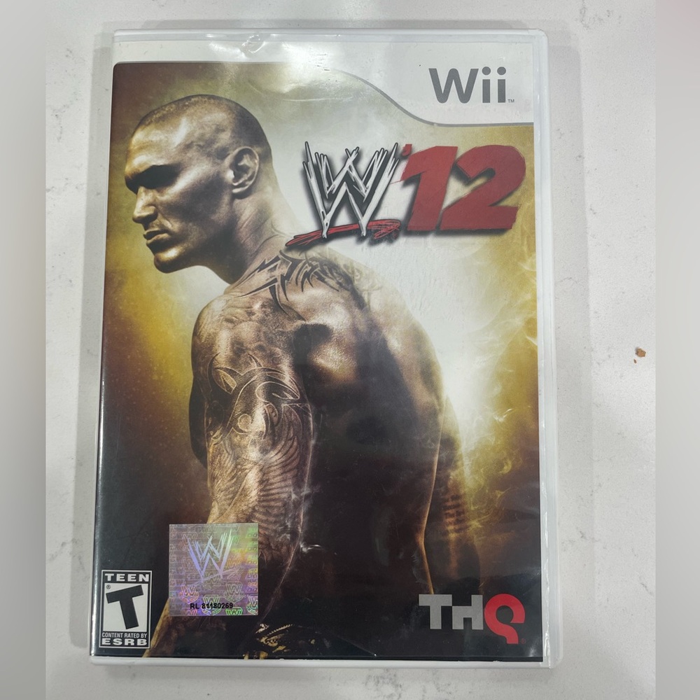 WWE 12 Nintendo Wii Complete CIB, used